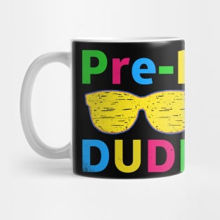 Kids Pre-K Dude First Day of School Funny Back to School Boys Gift Mug